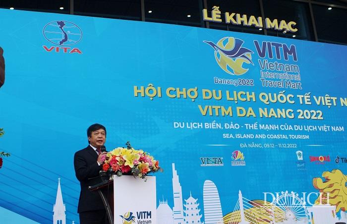 Thứ trưởng Bộ VHTTDL Đoàn Văn Việt phát biểu tại Lễ khai mạc